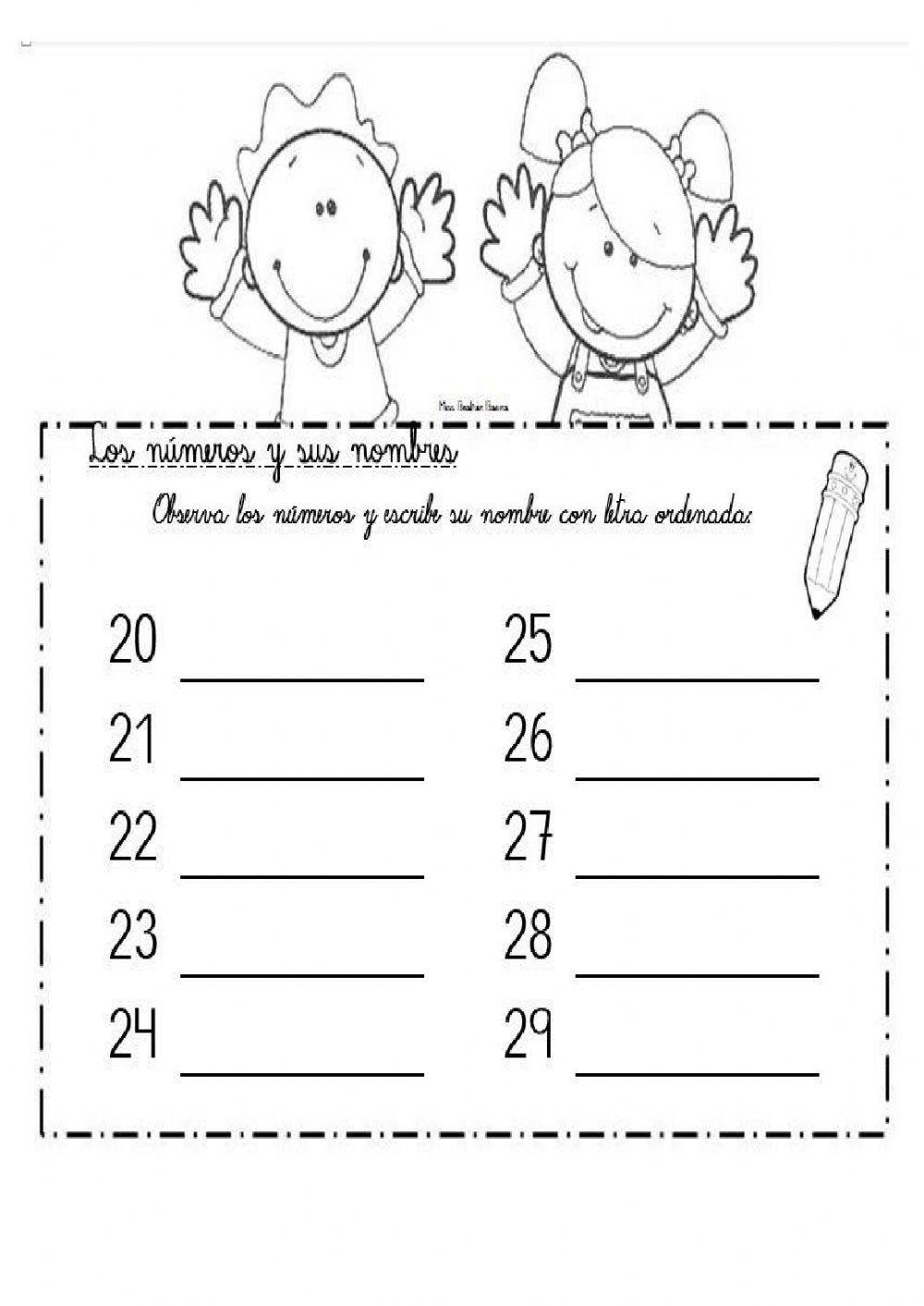 Escritura de números