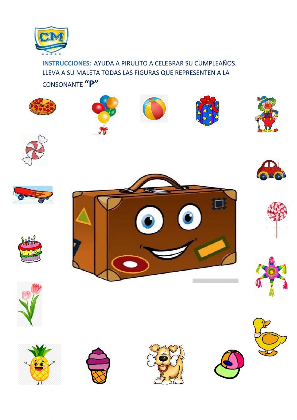 Figuras de la letra P