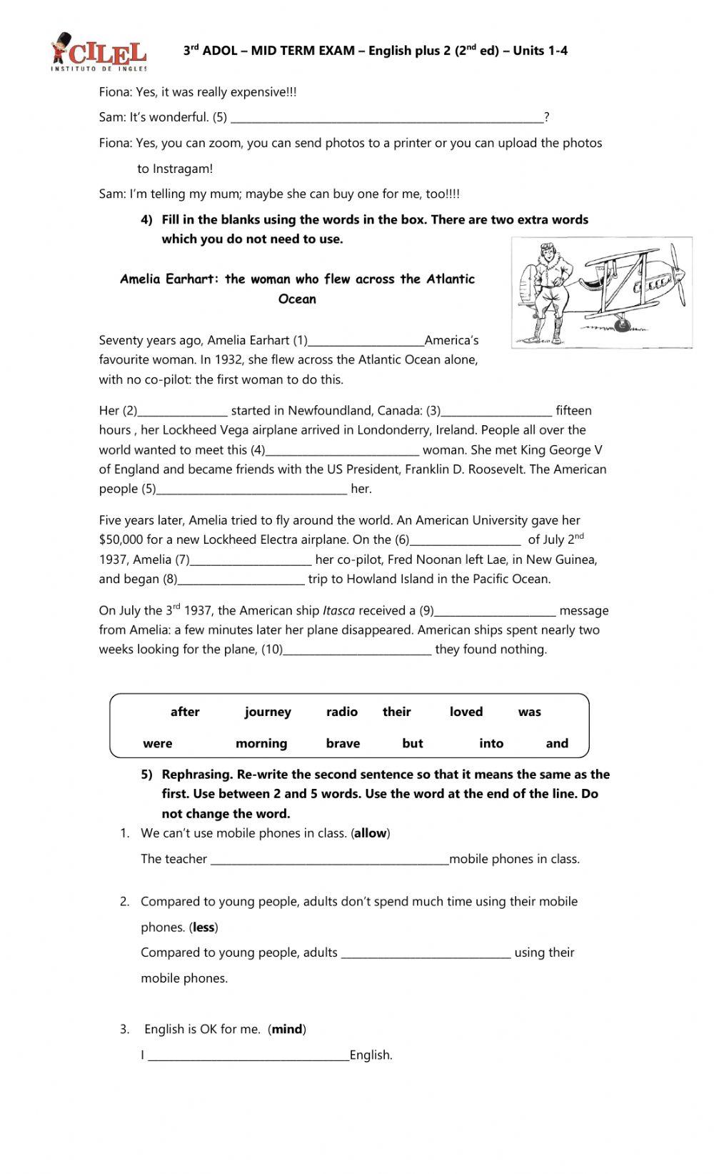 MIDTERM EXAM 3rd ADOL