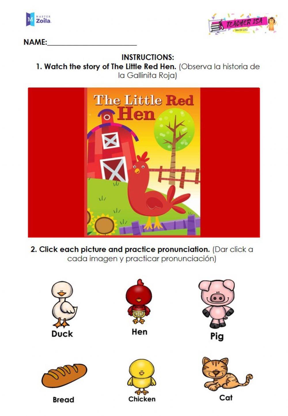 The little Red Hen