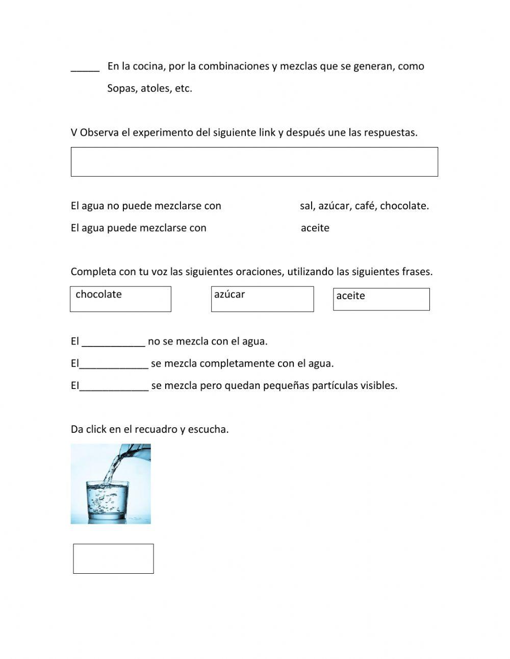 El agua como disolvente universal