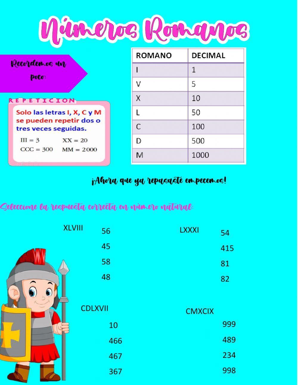 Números Romanos Números Romanos