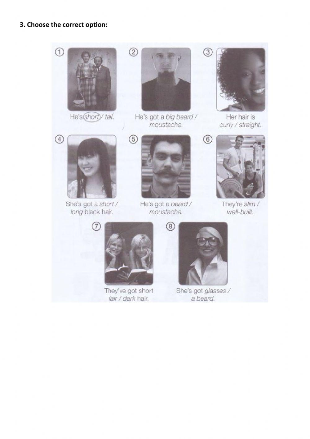 Physical Descriptions