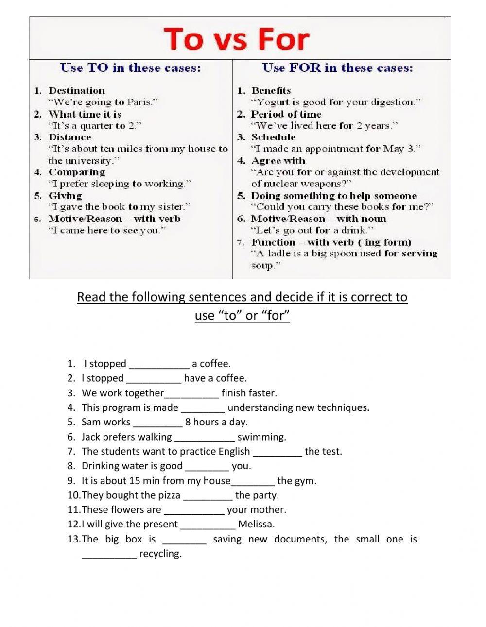 To or for free interactive worksheets 324710