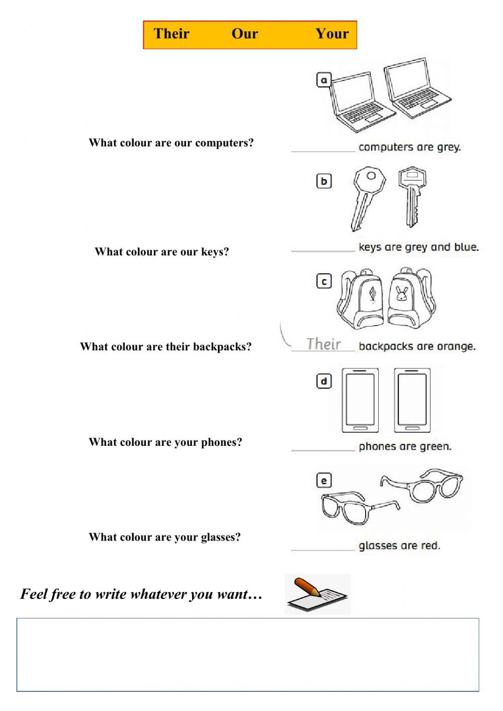 What colour are....?