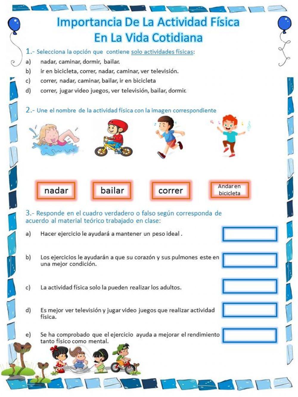 Actividad física en la vida cotidiana
