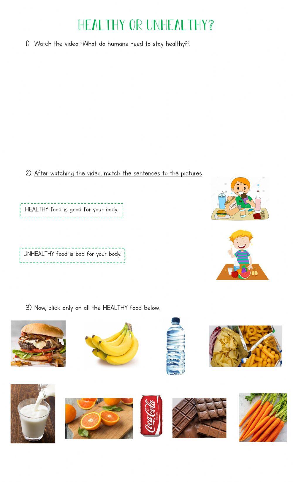 Healthy or unhealthy?