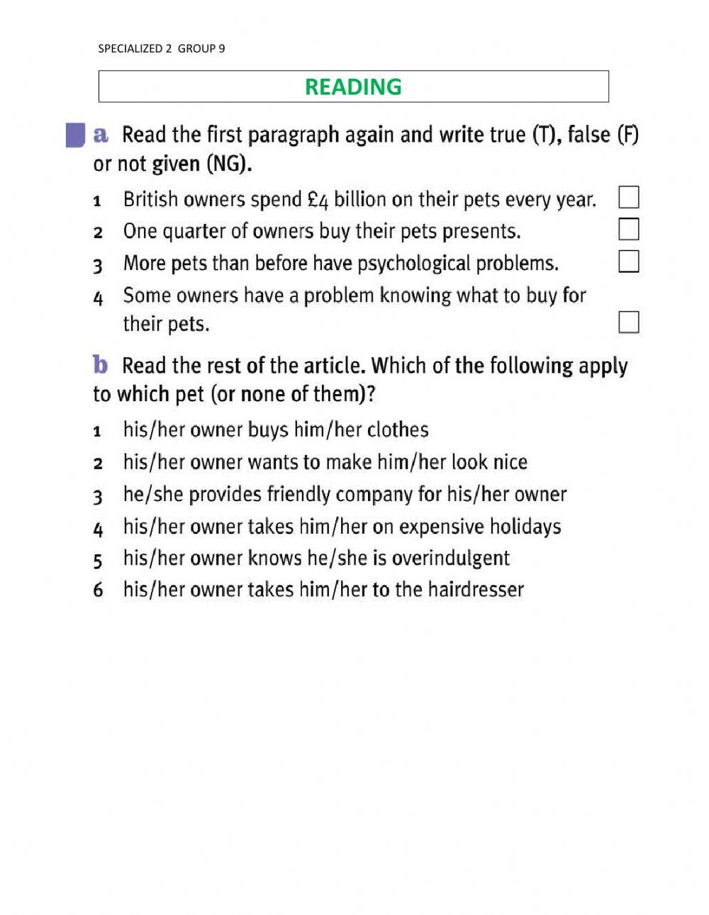 Reading : it is a dog-s life