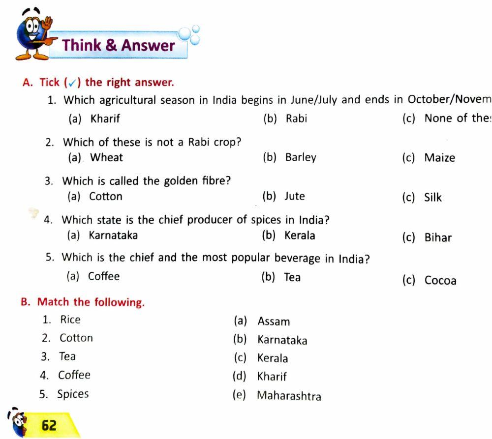 S.St worksheet Agriculture of India 324951 zaheen