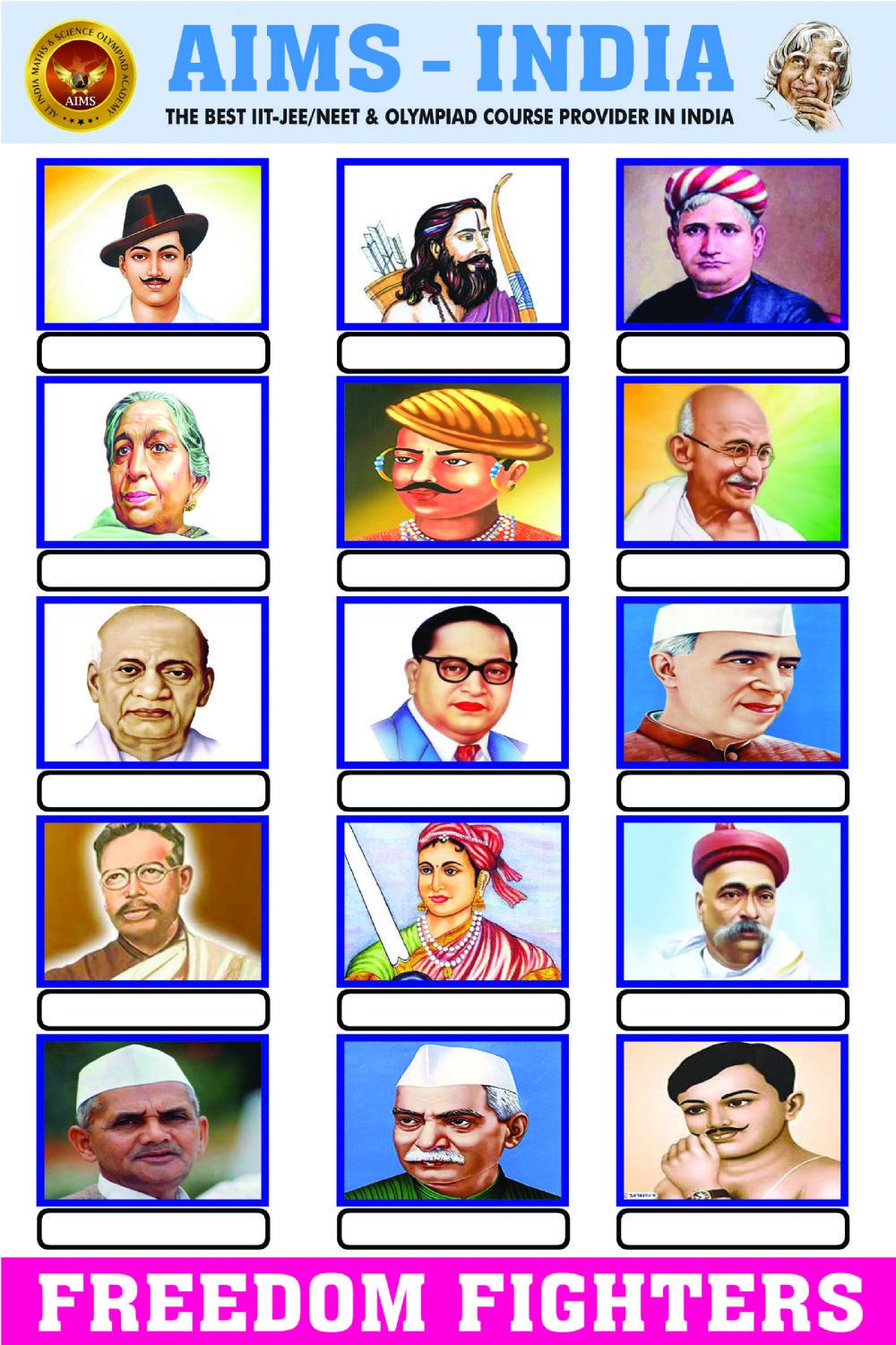Our freedom fighters - aims-india