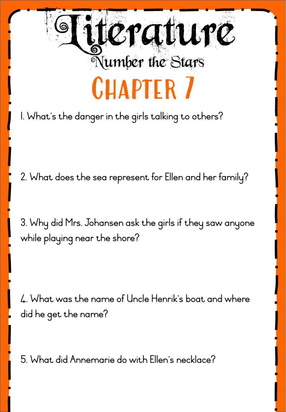 325242 Number The Stars Chapter 7 8 number-the-stars-chapter-1-3-youtube