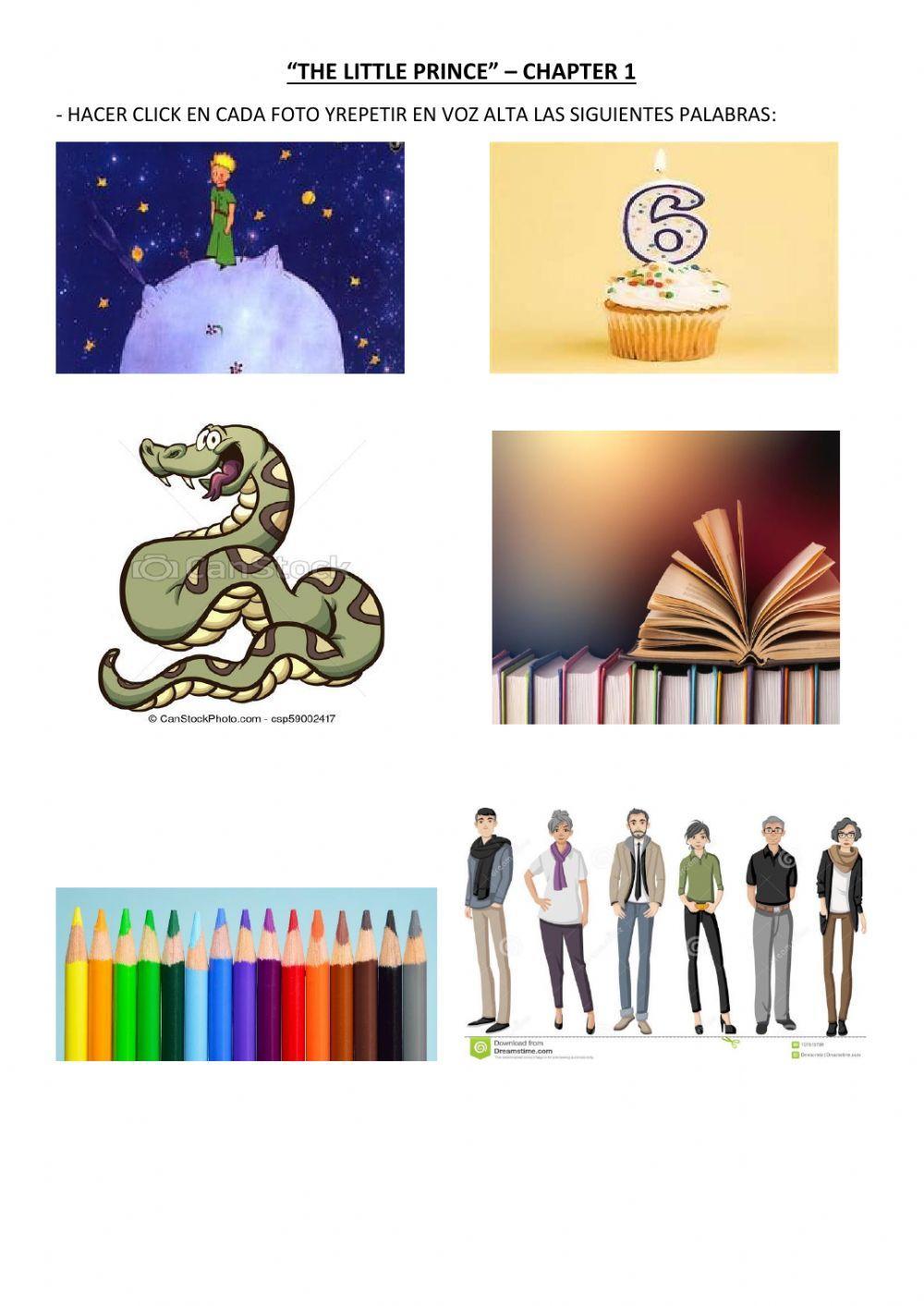 The little prince- chapter  1