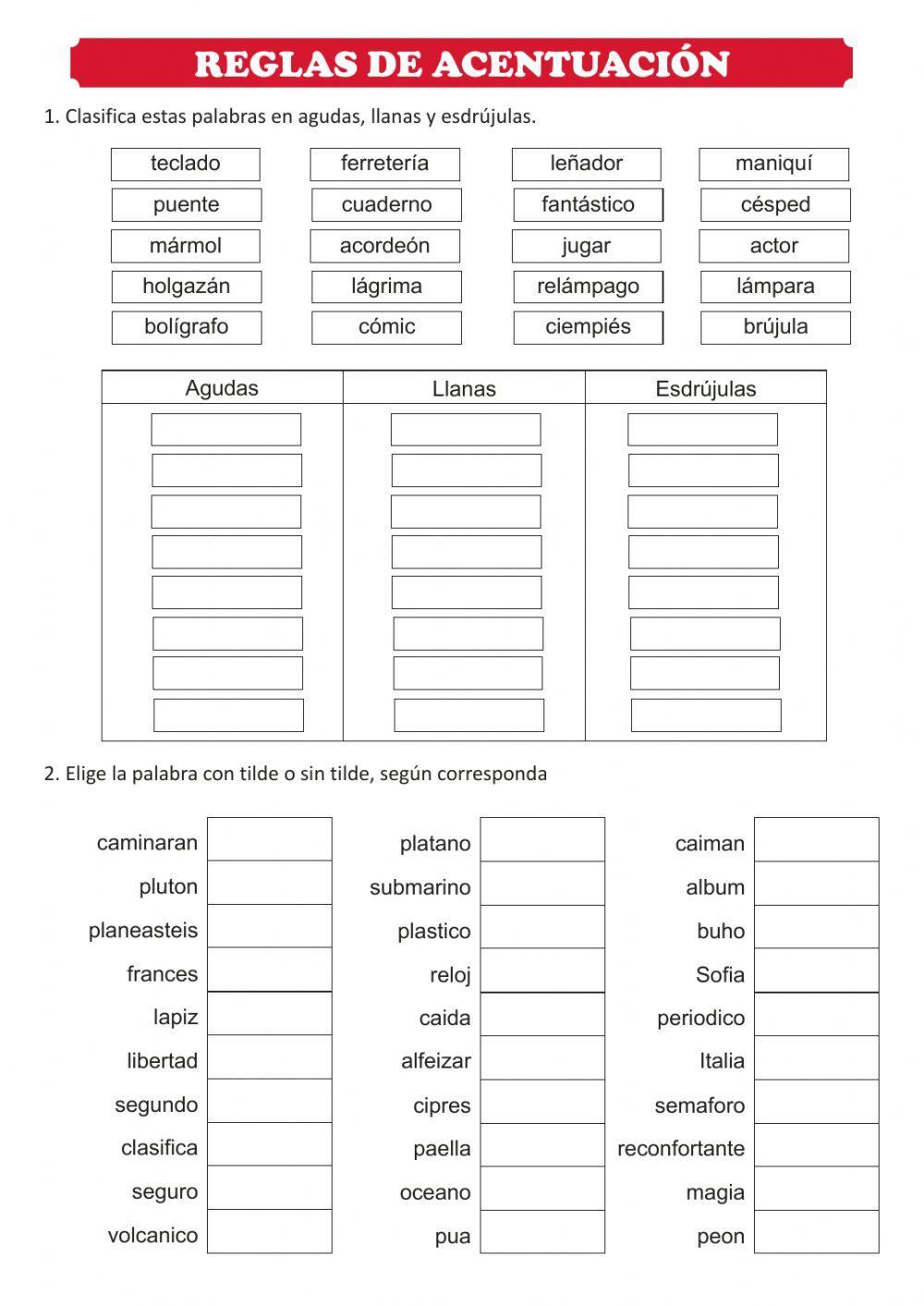 Acentuación