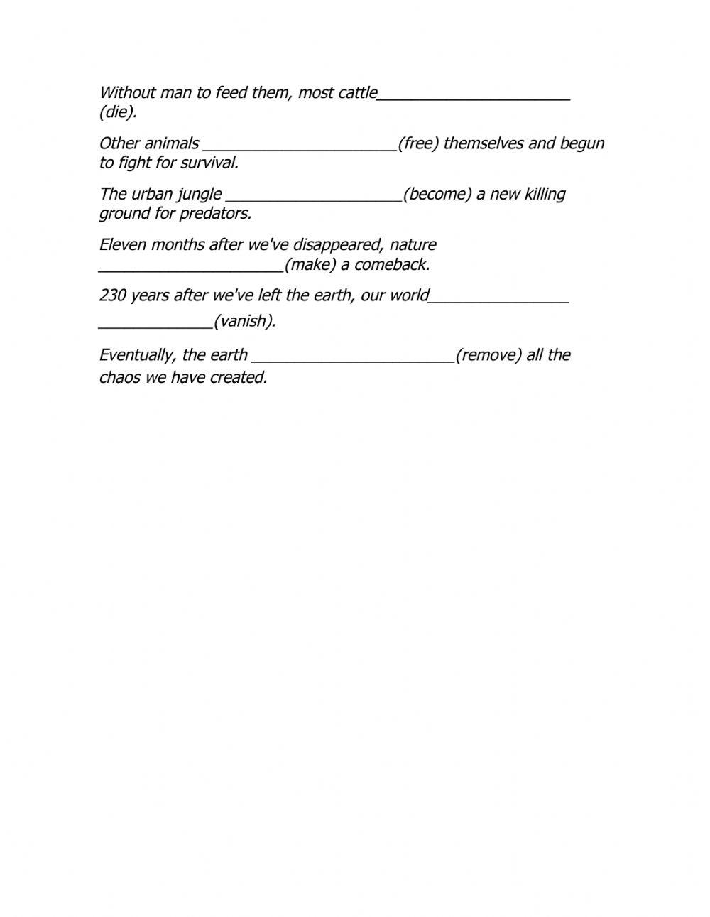 Aftermath - Population Zero - Future Perfect