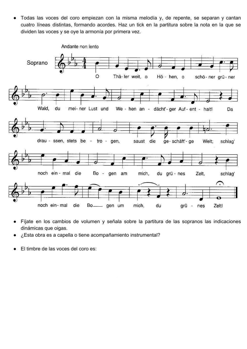 Comparamos audiciones 1
