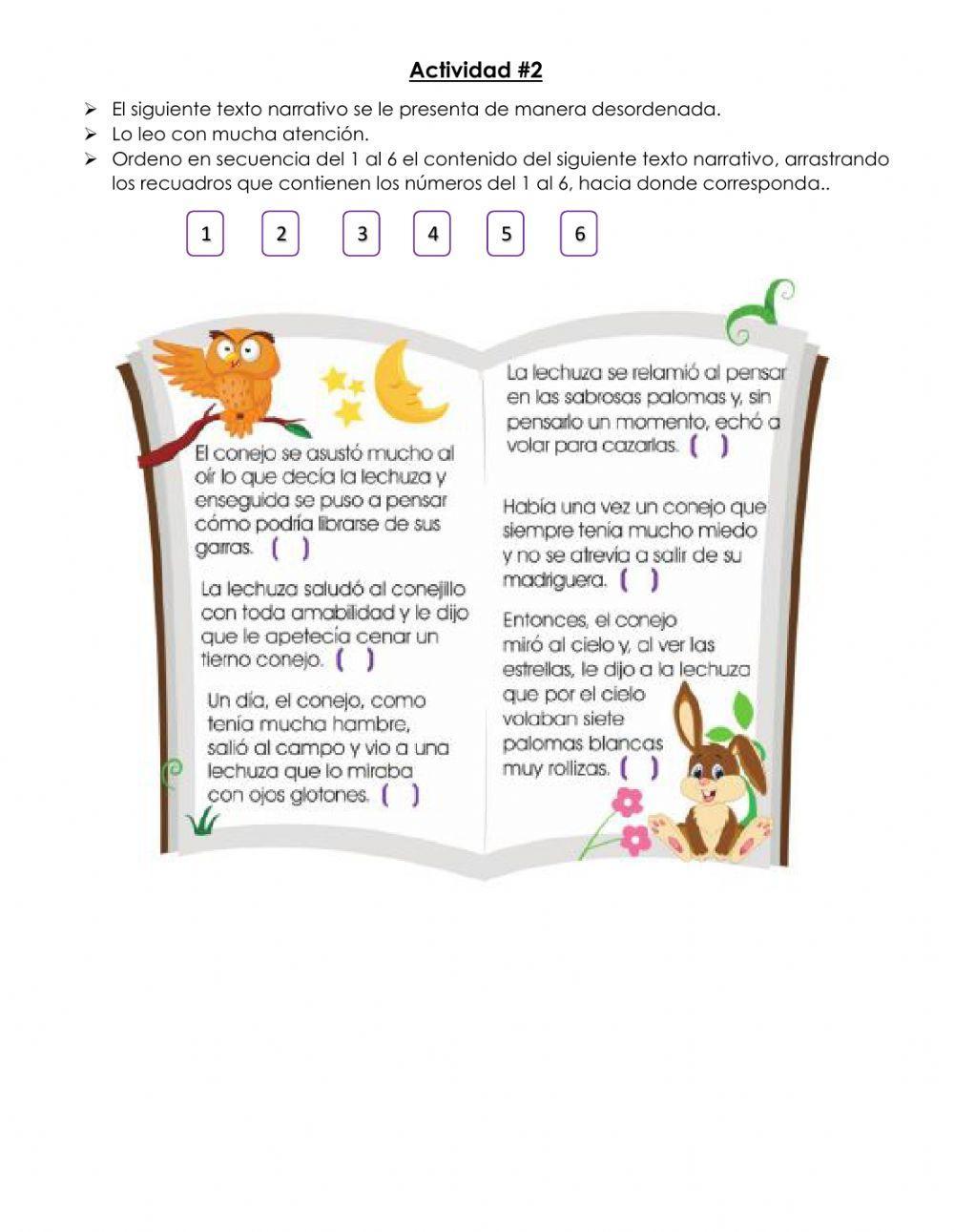 Textos narrativos, descriptivos y expositivos