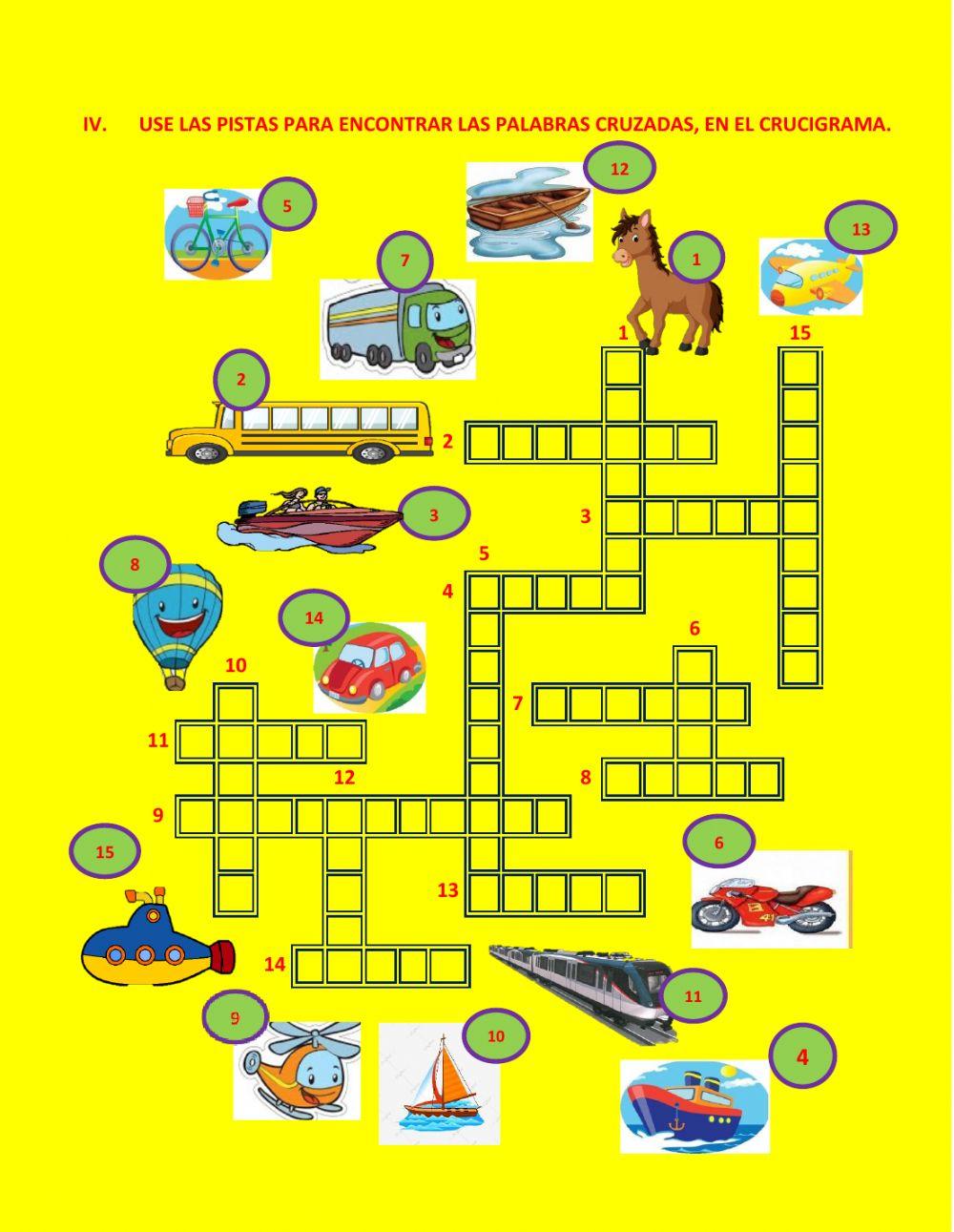 Vias y medios de transporte