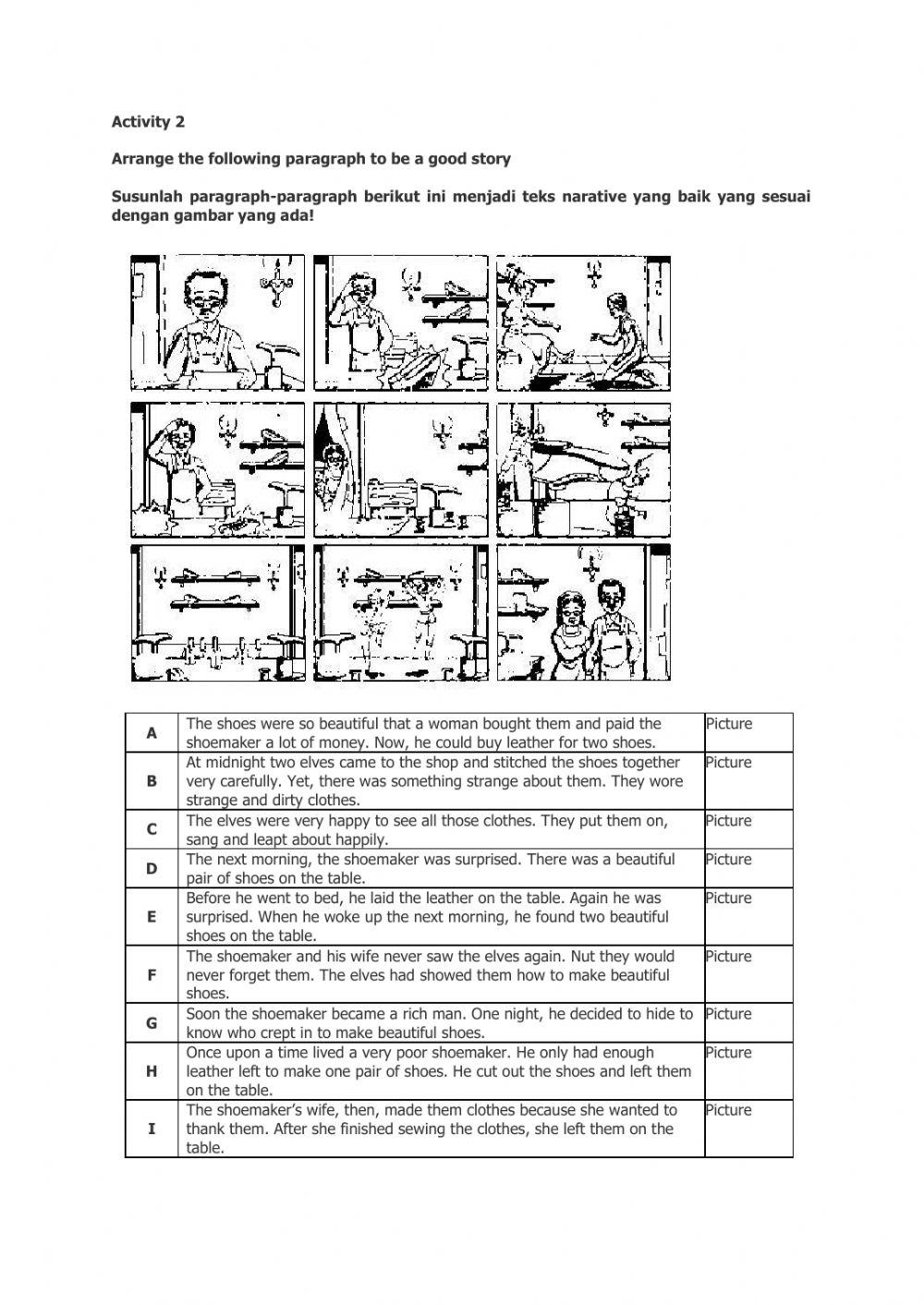 The elve and the Shoemaker