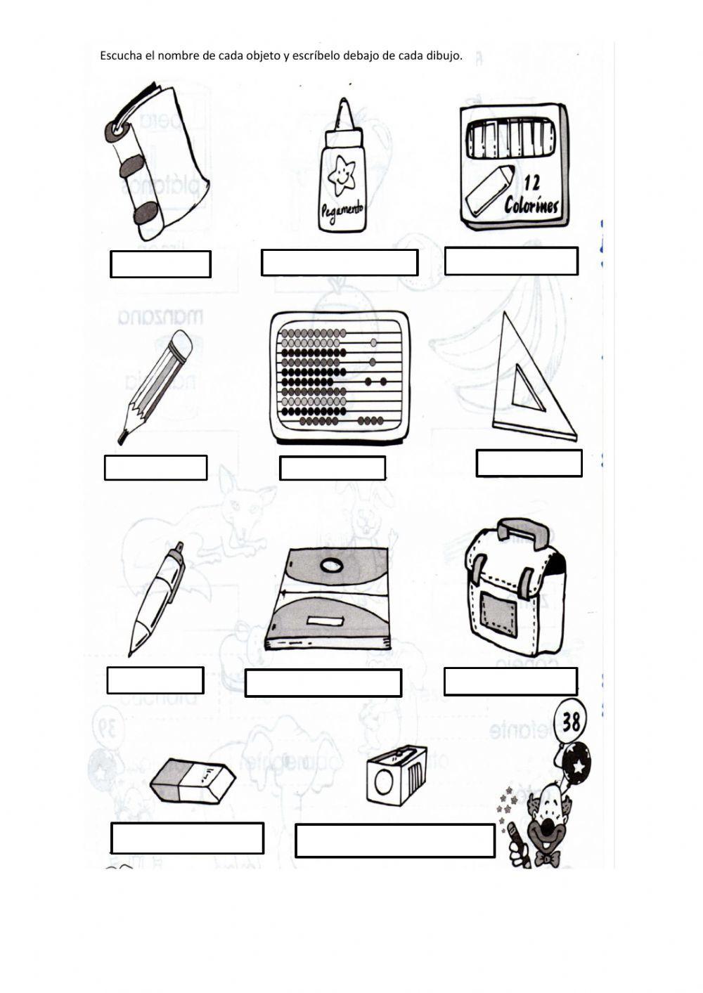 Ejercicios de lectura y escritura