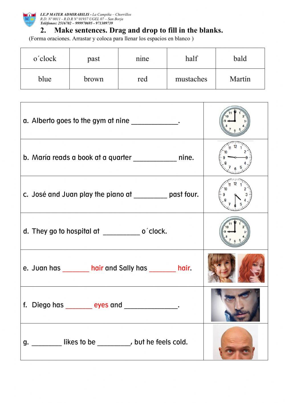 English-What time is it?