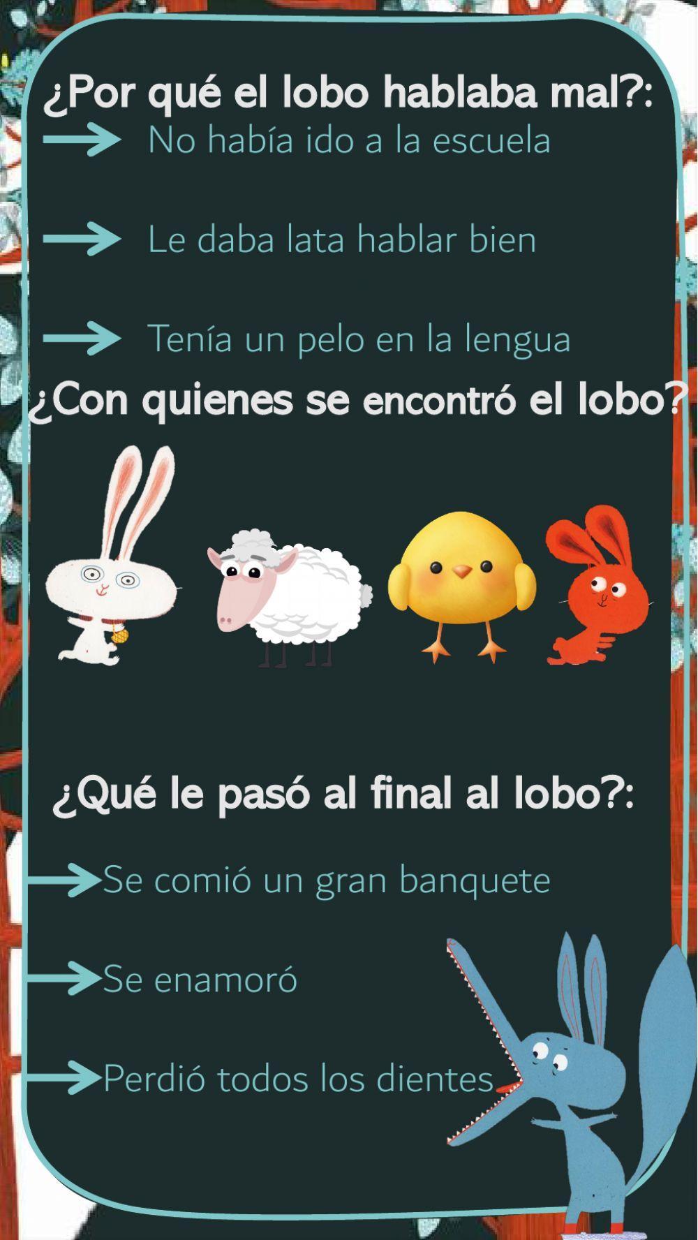 Ficha de lectura: ¡Voy a comedte!