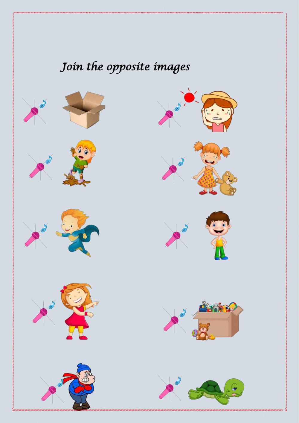 Opposites and colors