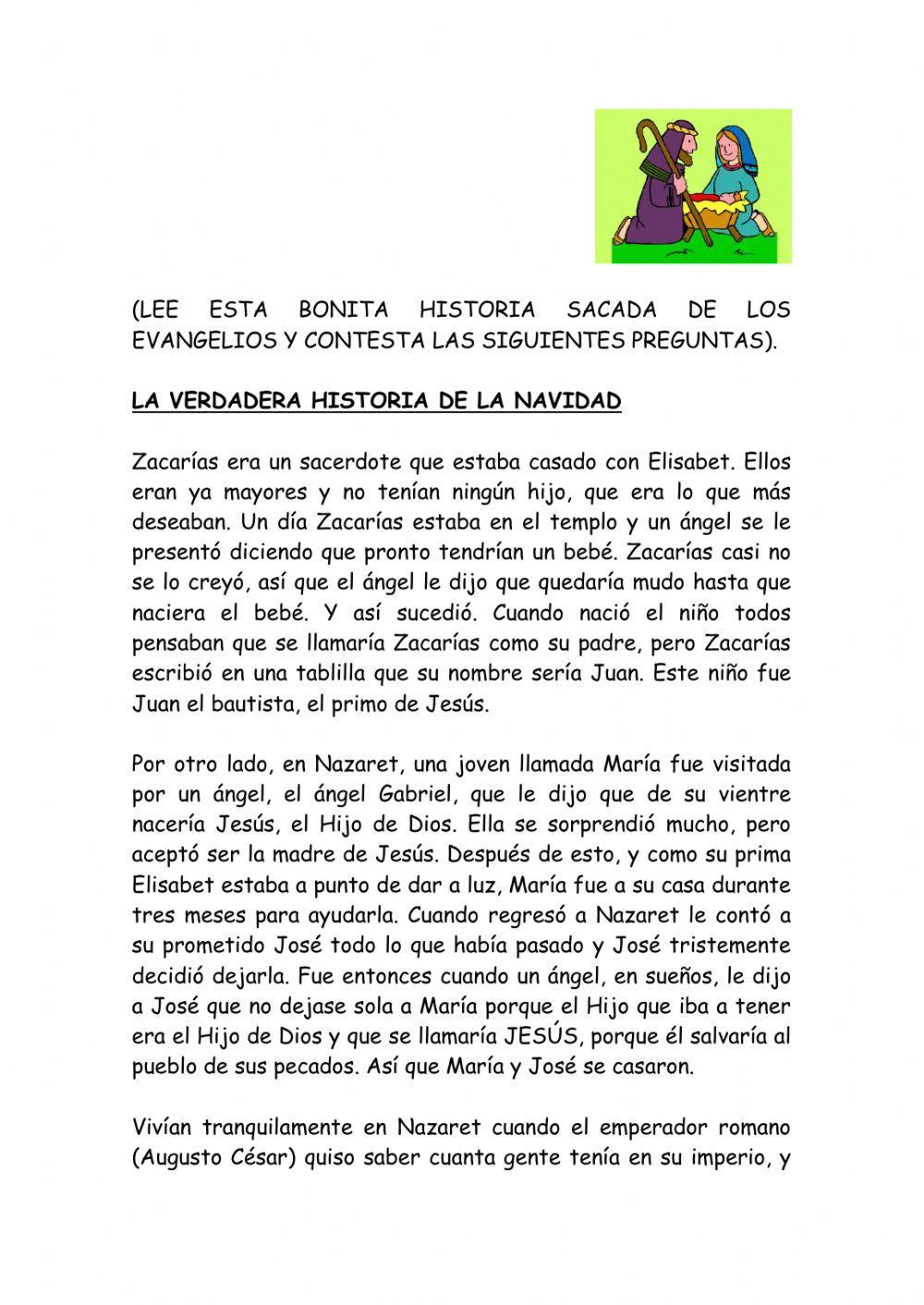 La historia de la verdadera navidad