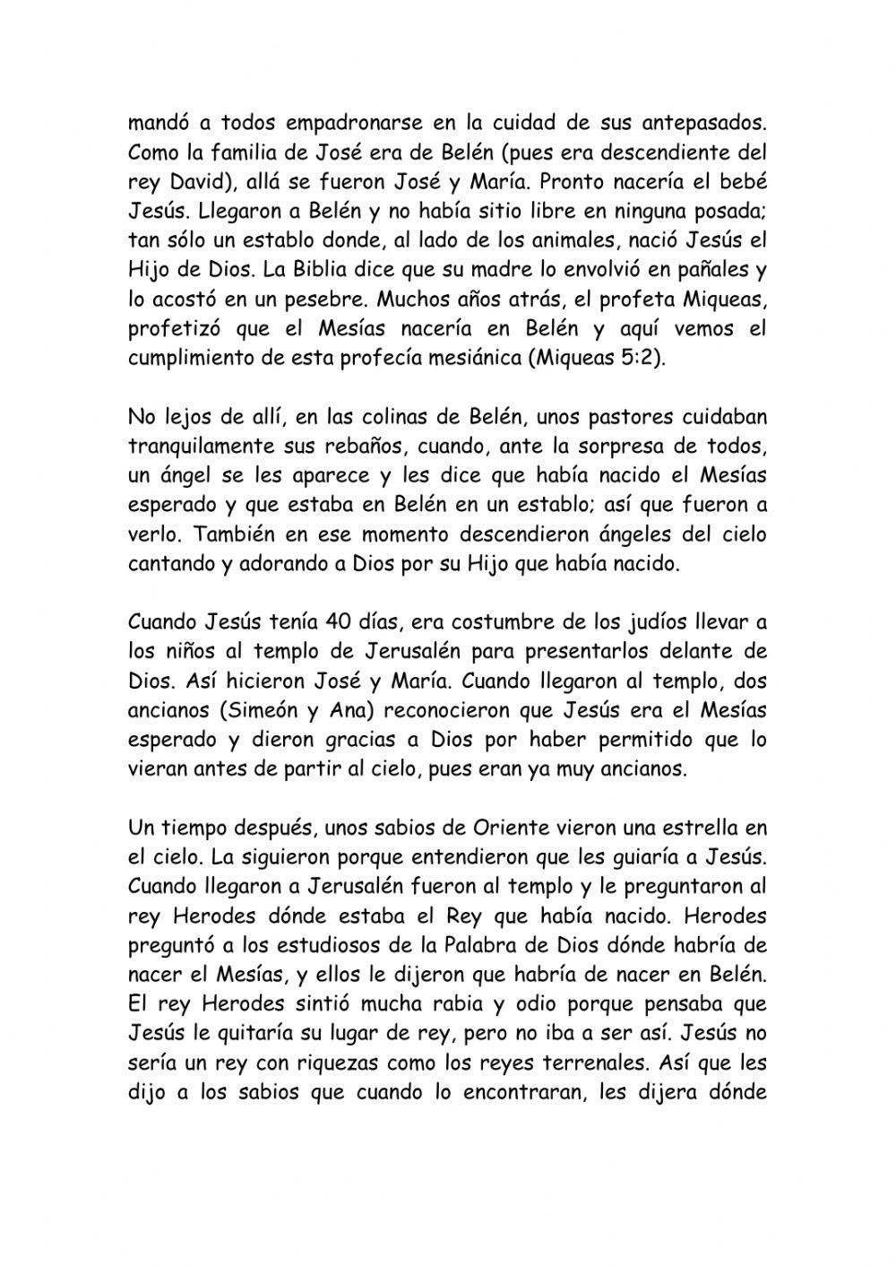 La historia de la verdadera navidad