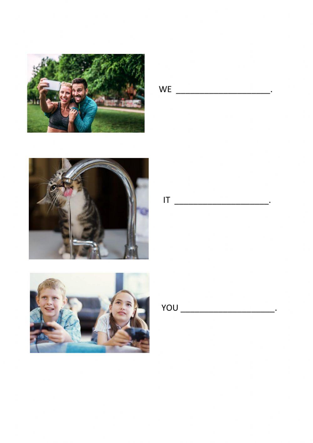 Present Continuous - Negative Sentences Present Continuous - Negative Sentences
