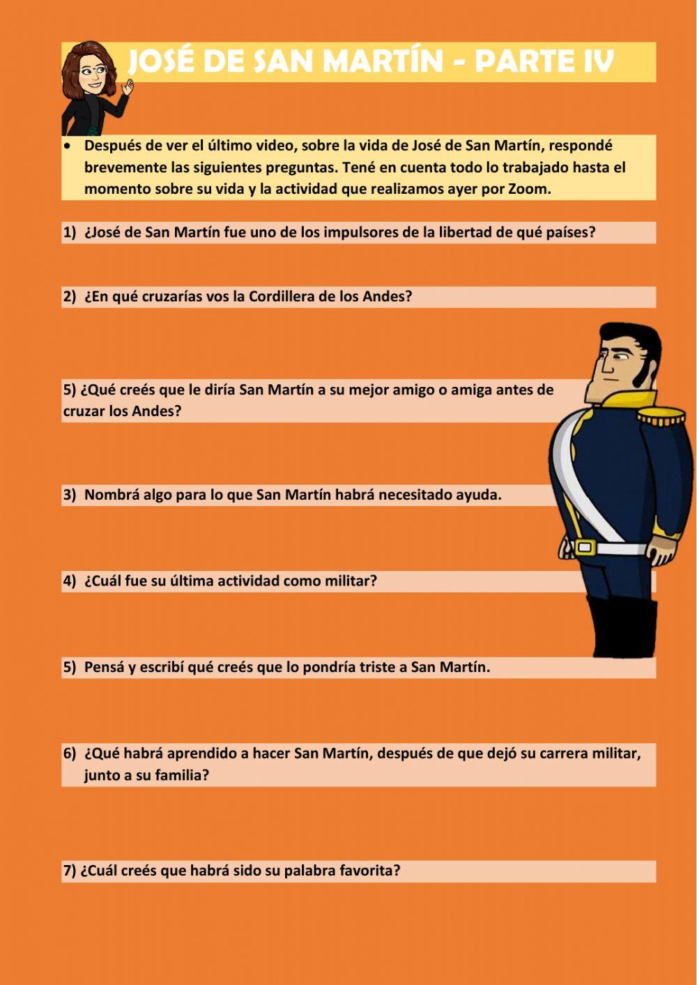 José de San Martín - Parte 4