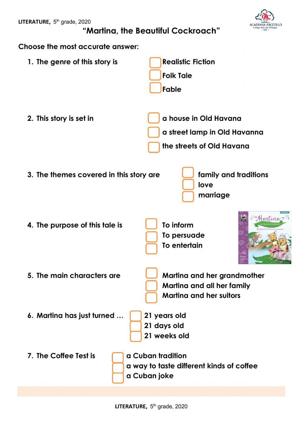 Martina, the Beautiful Cockroach