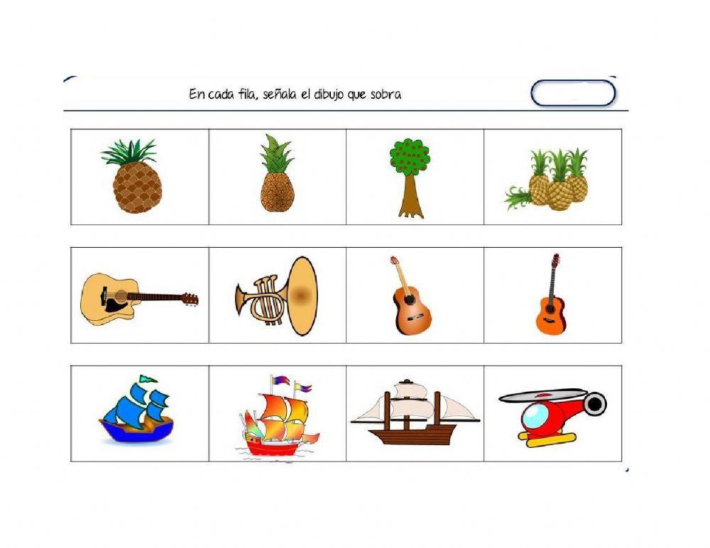 Actividades de percepcion