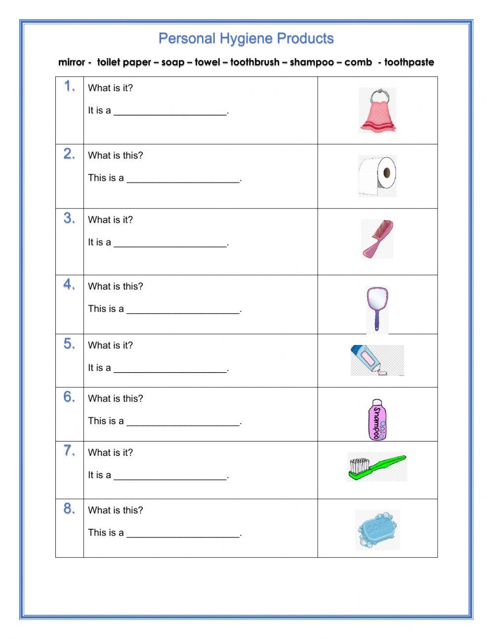 Personal Hygiene Products