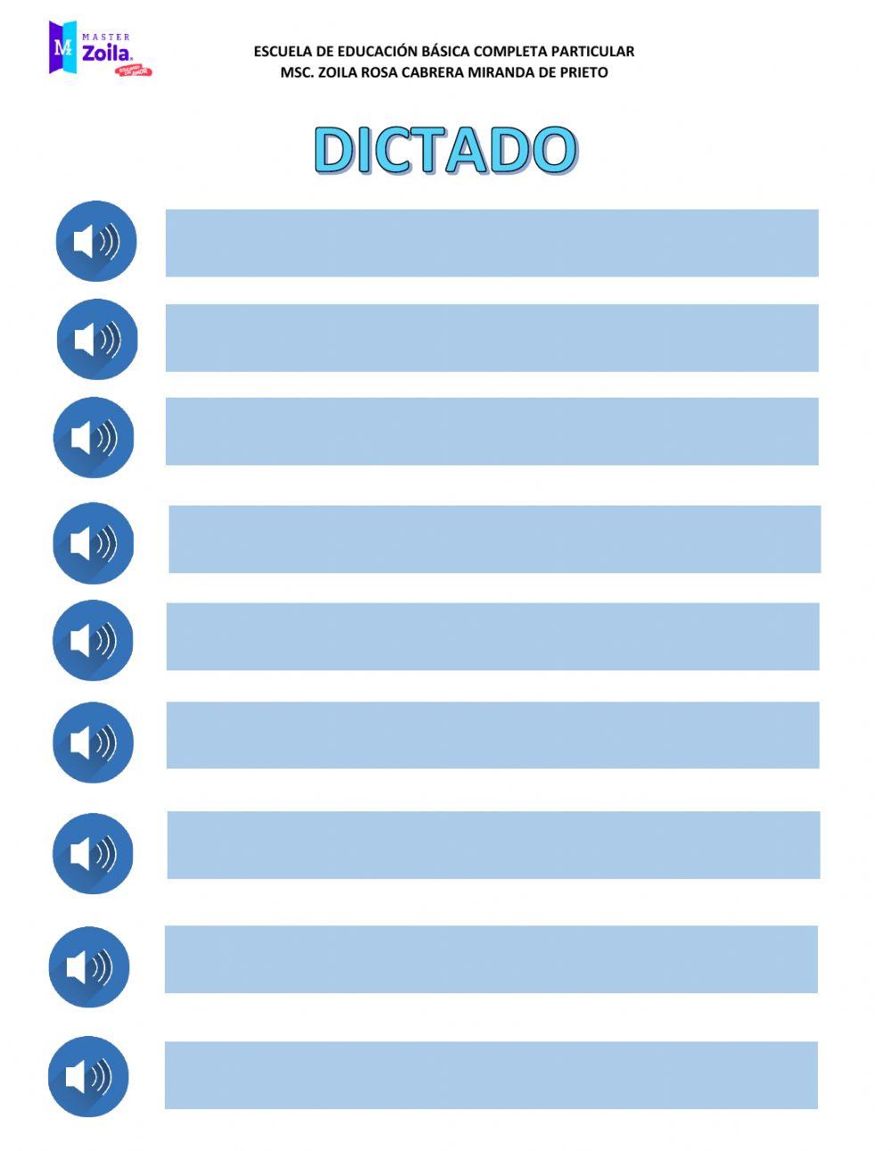 Dictado