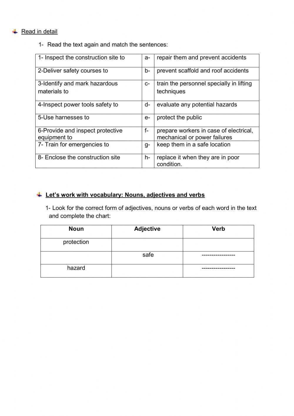 LESSON 1 - 3° 2° - English for construction