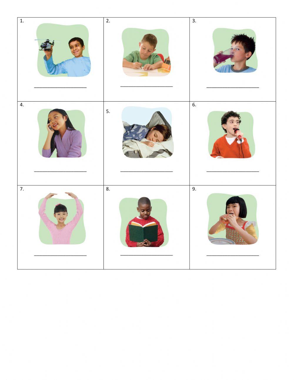 Actions kids 4 unit 5