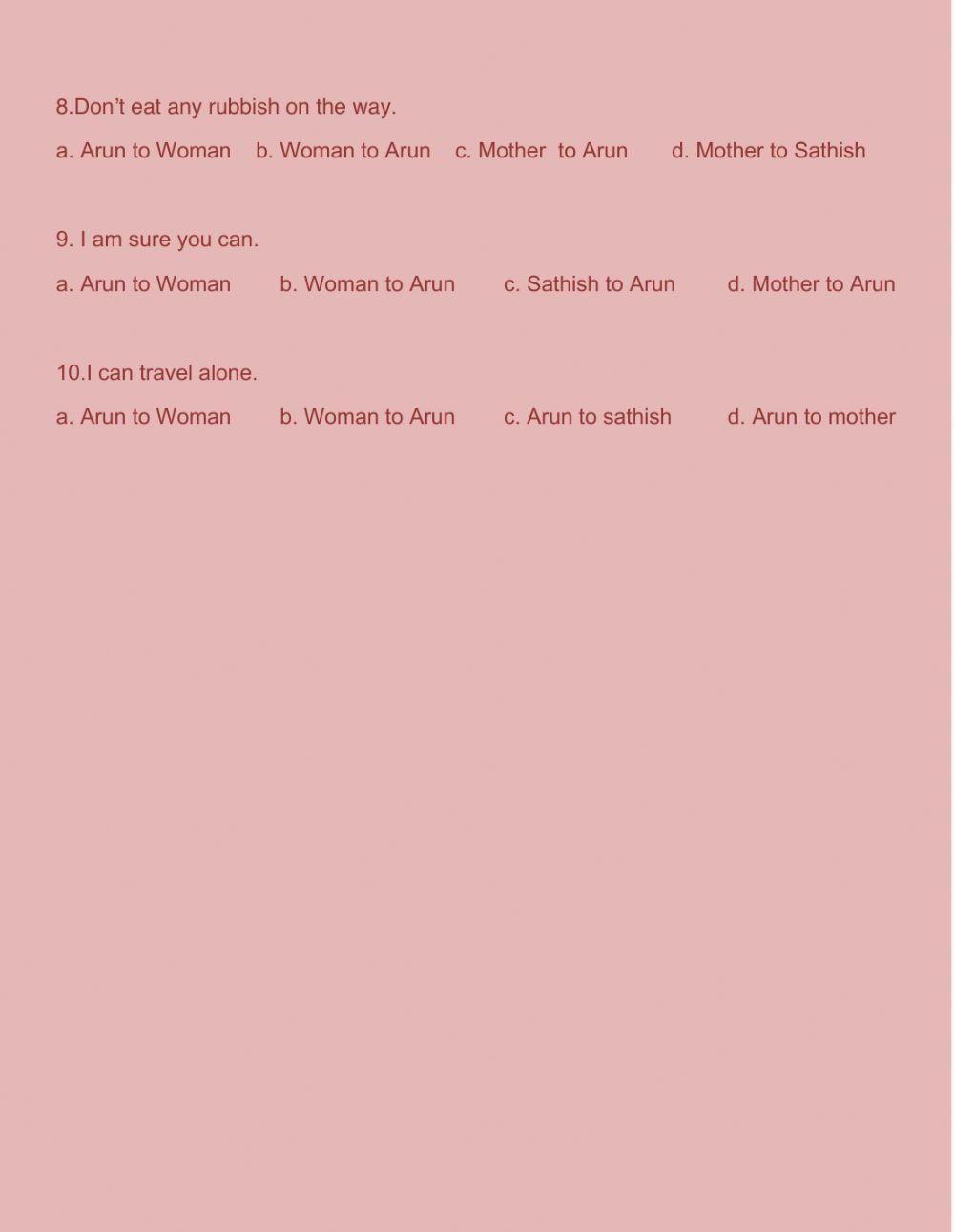 The woman on platform  8