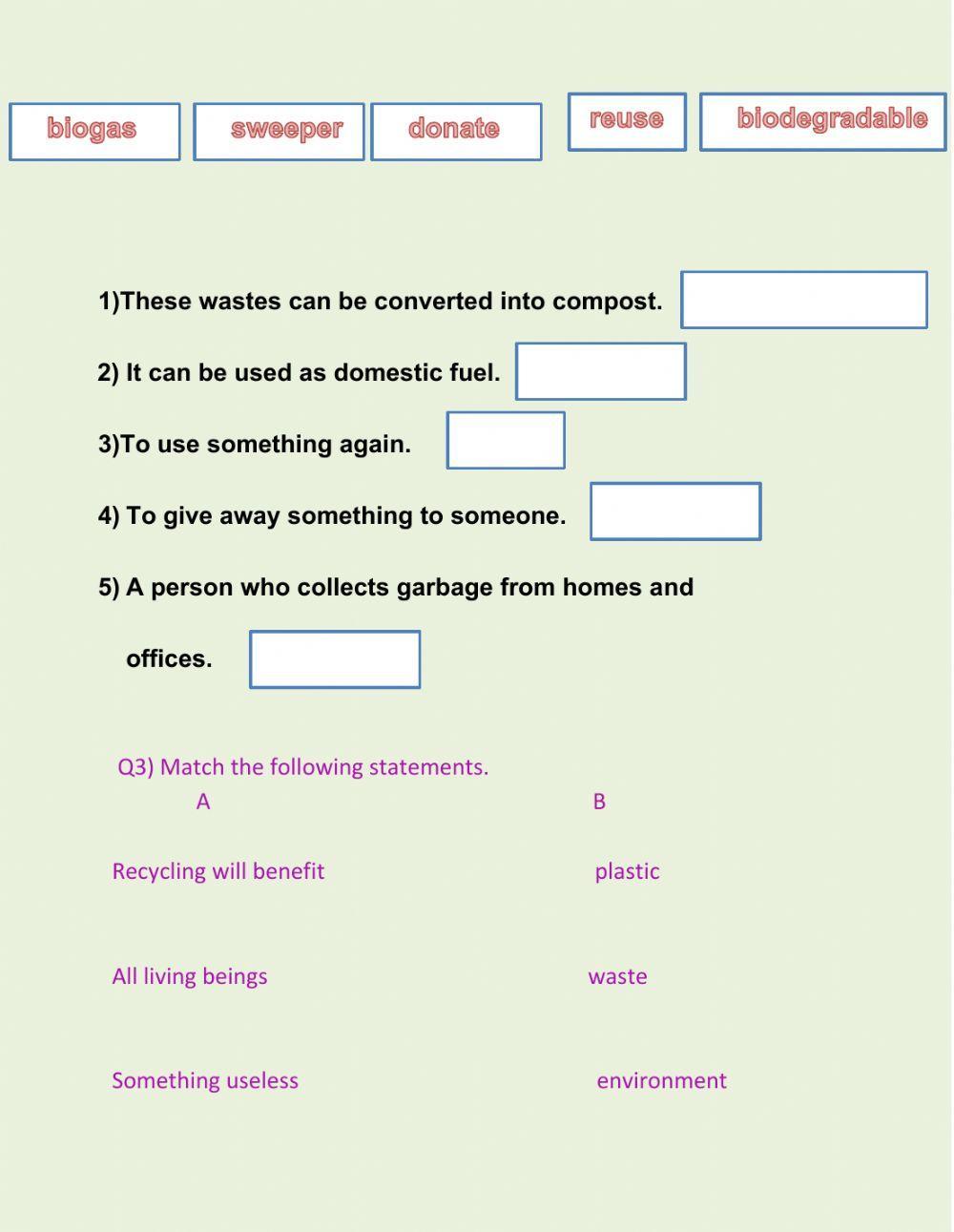 L - Waste management
