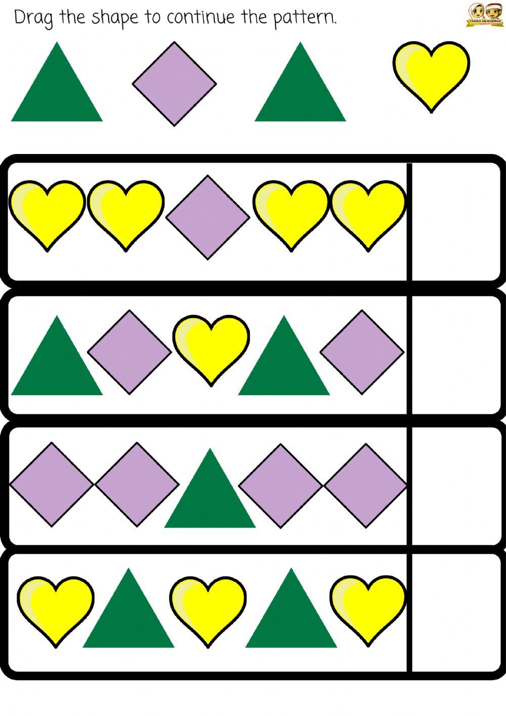 Sains :Pattern (Shapes and Colour)