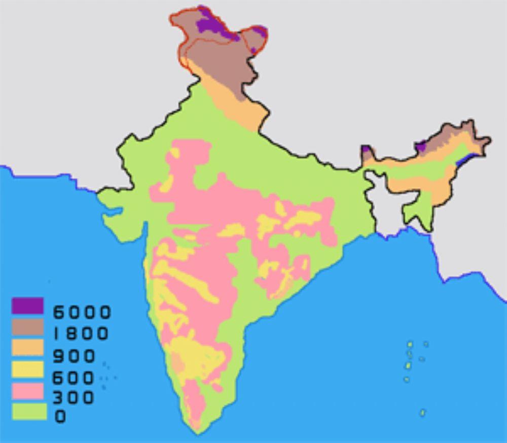 INDIA PHYSICAL FEATURES