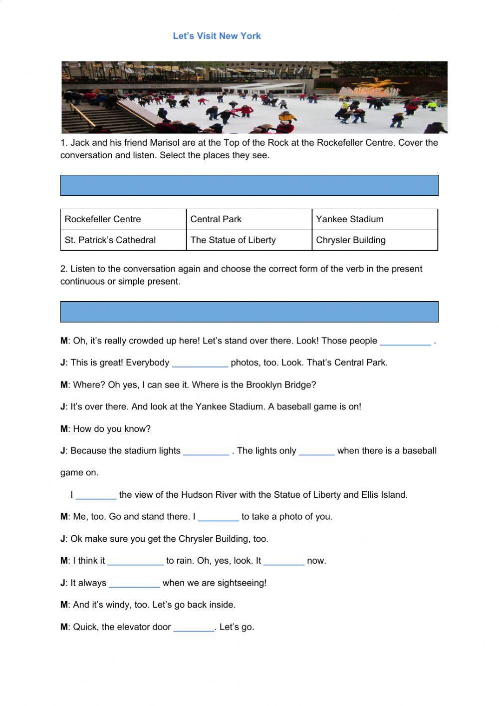 Let's visit New York