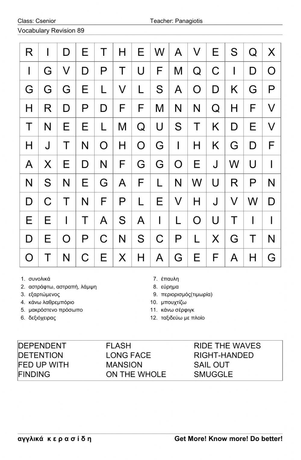 Csenior Wordsearch89