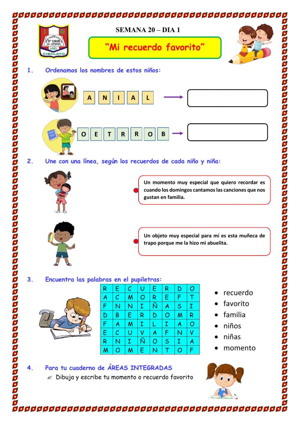 Mi recuerdo favorito