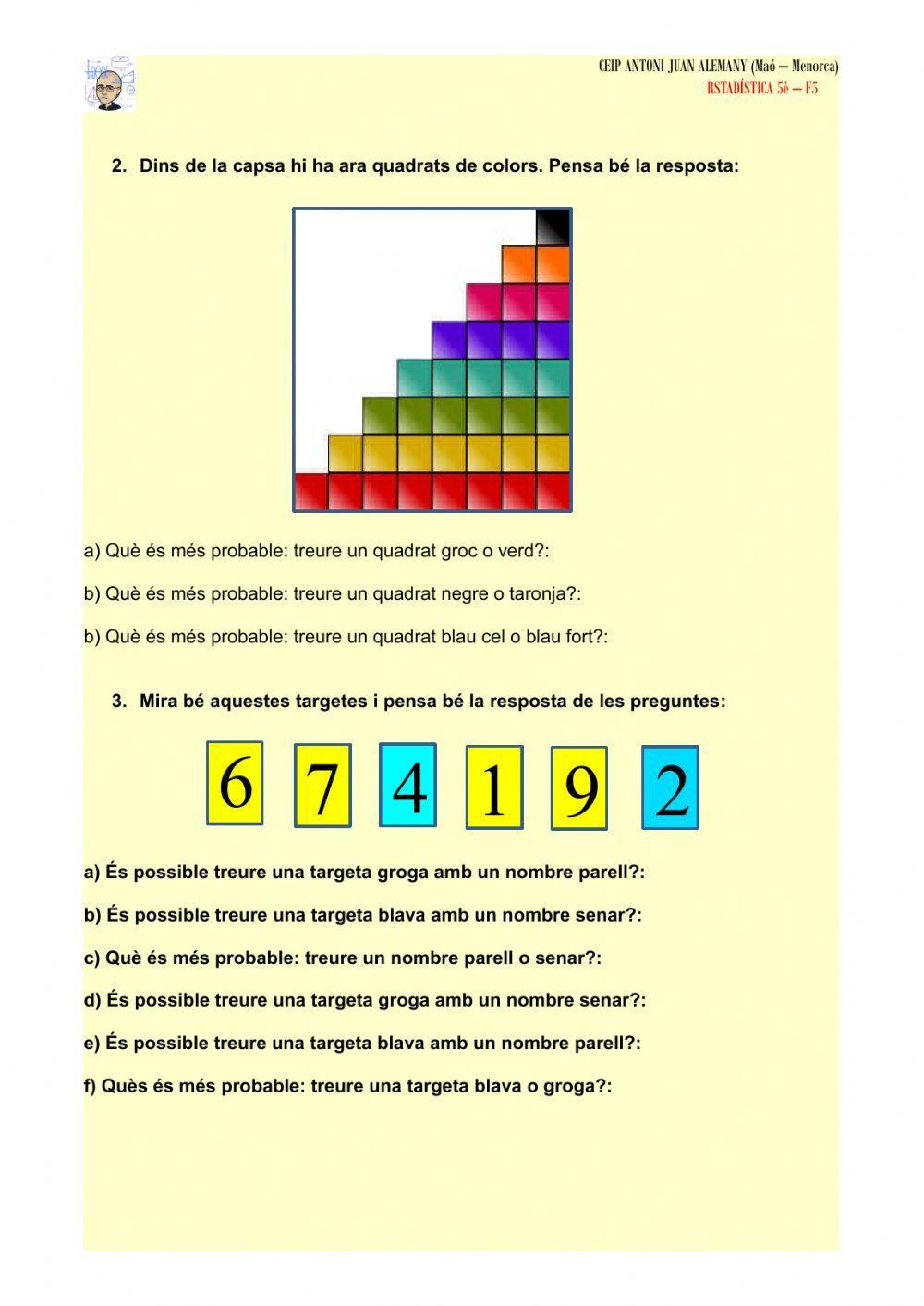 Estadística: probabilitat