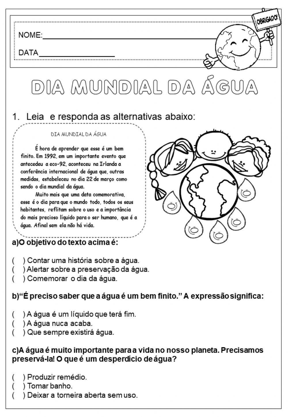 Dia da água