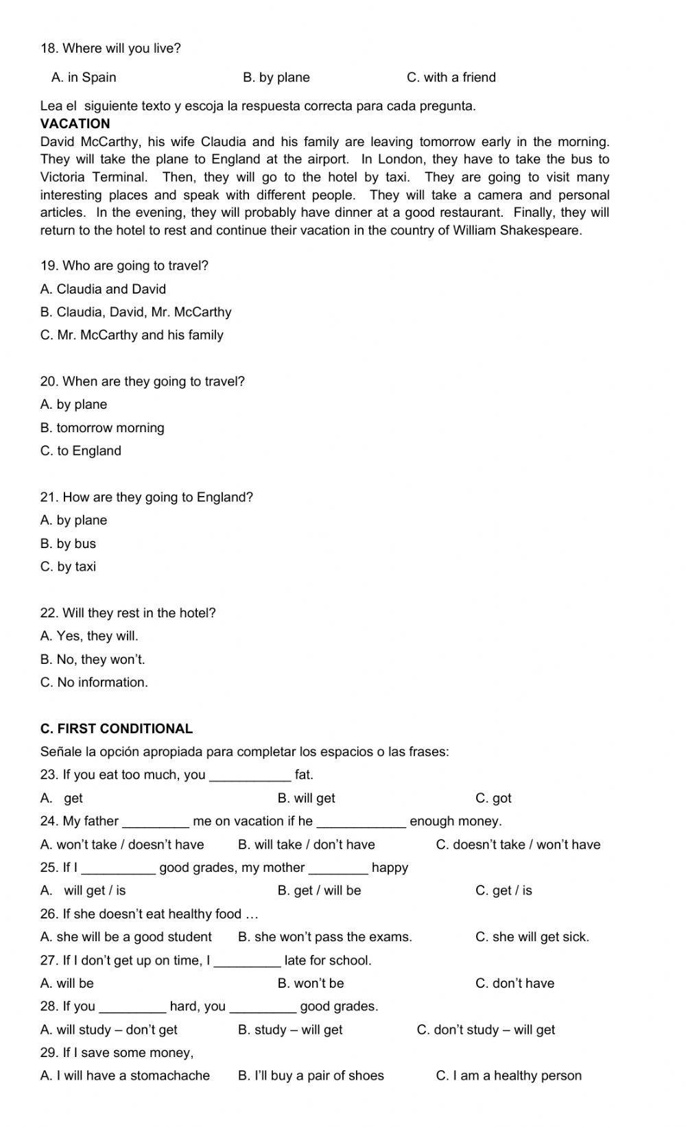Acumulativo ingles 9  3 periodo 2020
