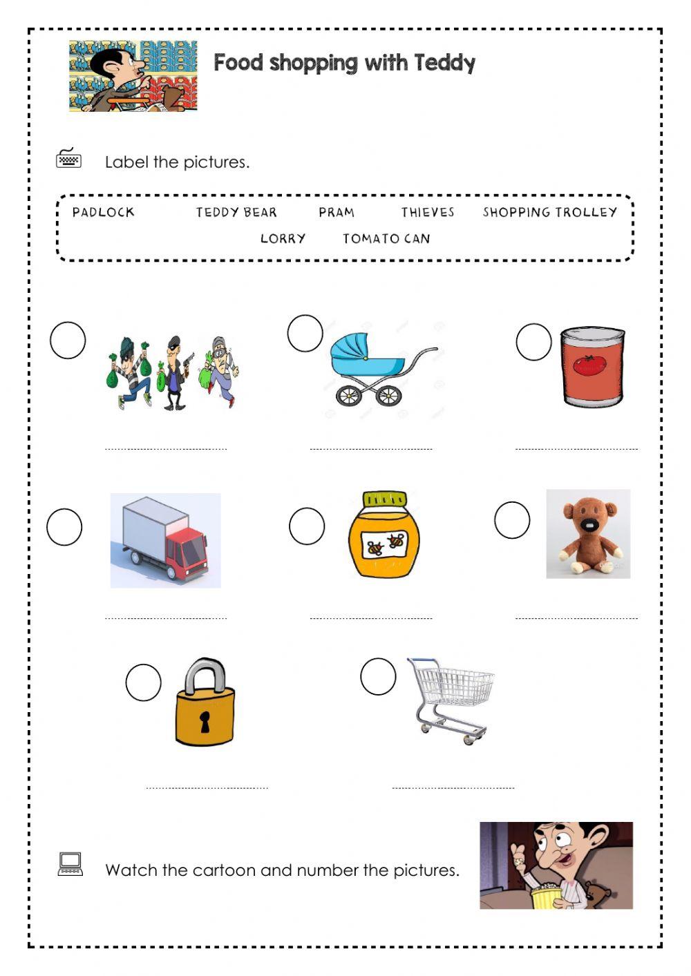 Video: Shopping with Teddy