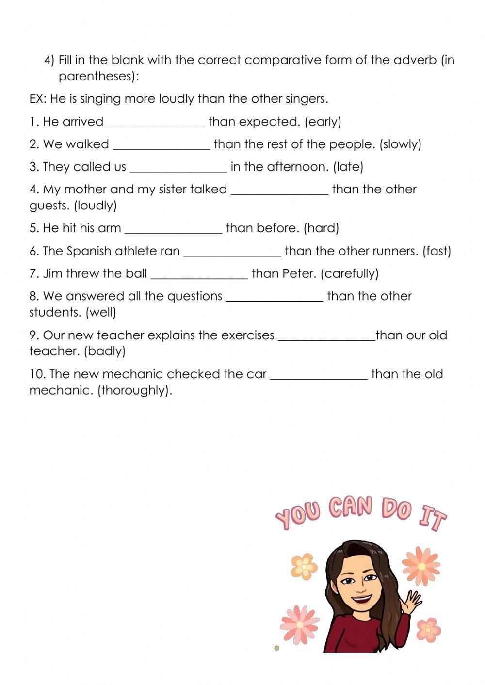 Review unit 3- 5th intensive