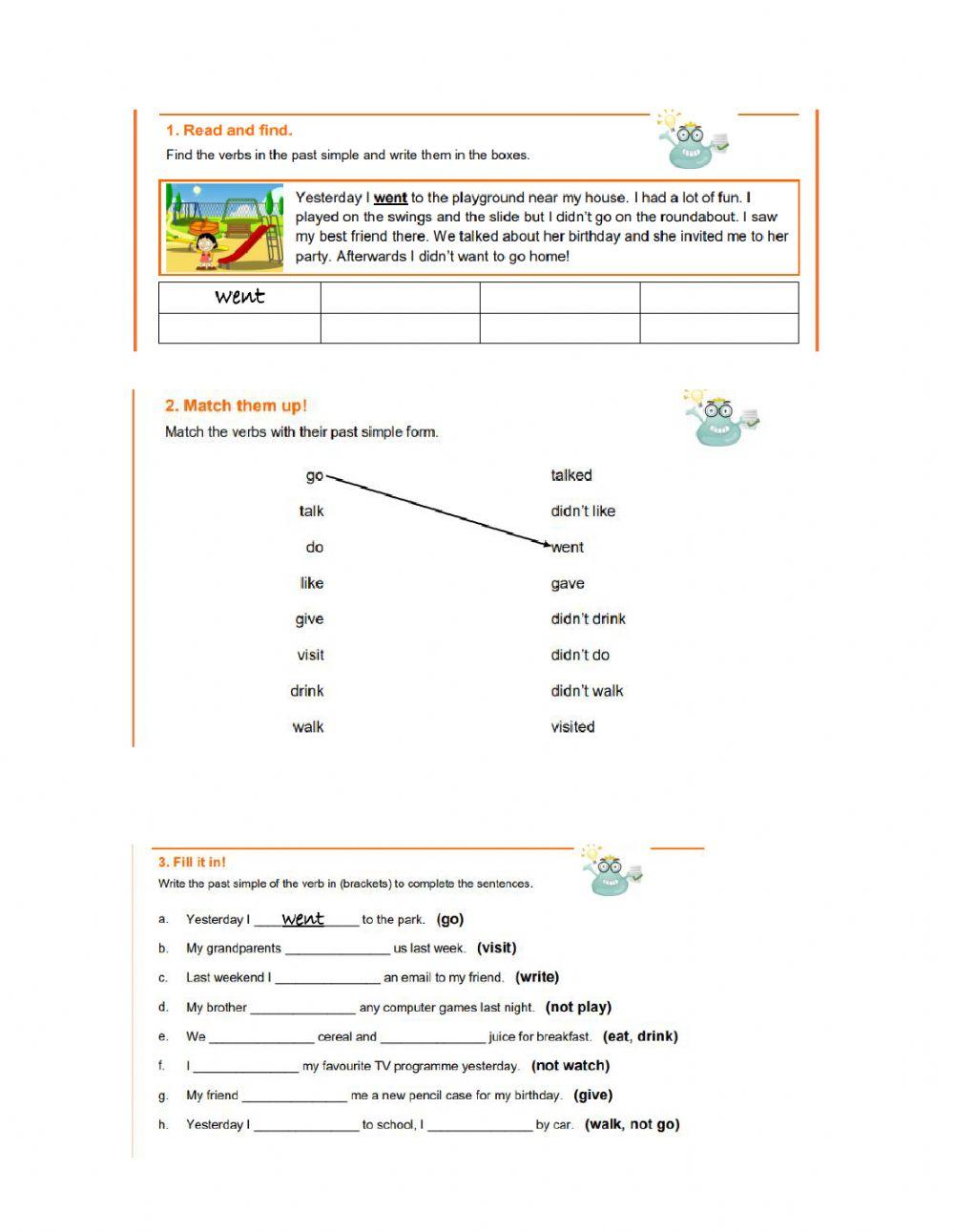 Simple past JLL part 1