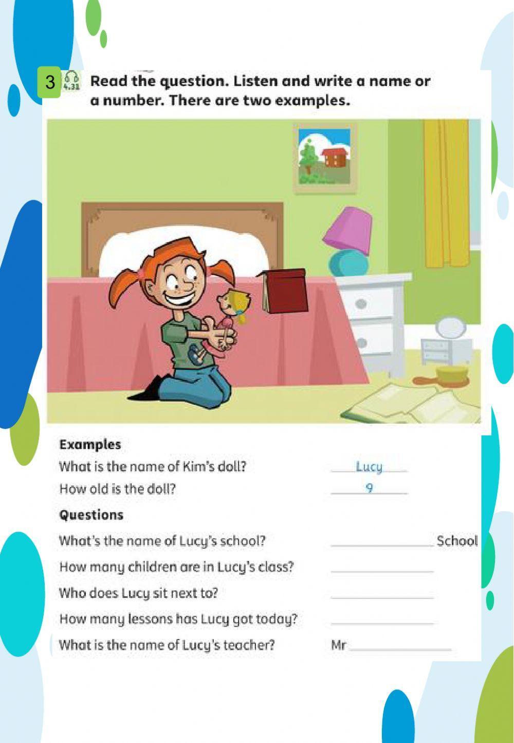 Listening starters part 2 toys